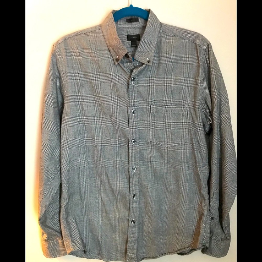 J. Crew Knit button-down shirt